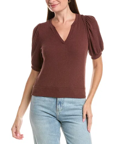 Michael Stars Quinn Top In Brown