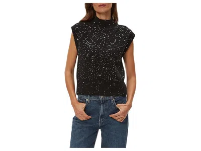 Michael Stars Raina Mock Neck Sweater In Multi