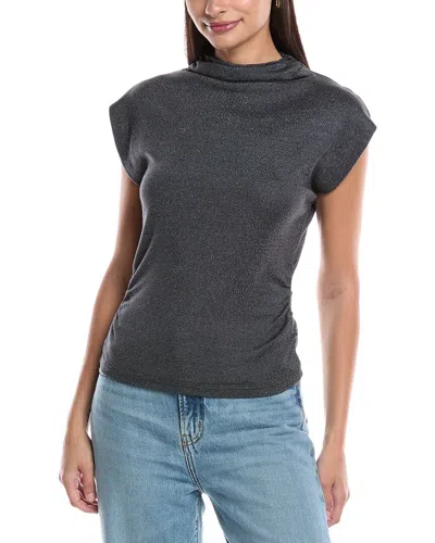MICHAEL STARS MICHAEL STARS REESE POWER SHOULDER TOP