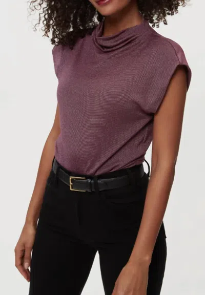 Michael Stars Reese Top In Beetroot In Multi