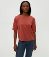 Michael Stars Reid Oversized Crew In Brown
