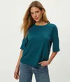 Michael Stars Reid Oversized Crew In Blue
