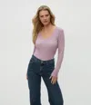 Michael Stars Remi V-neck Tee In Sachet