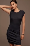 Michael Stars Ricci Mini Dress In Blue