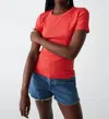 Michael Stars Rico Crew Neck Tee In Multi