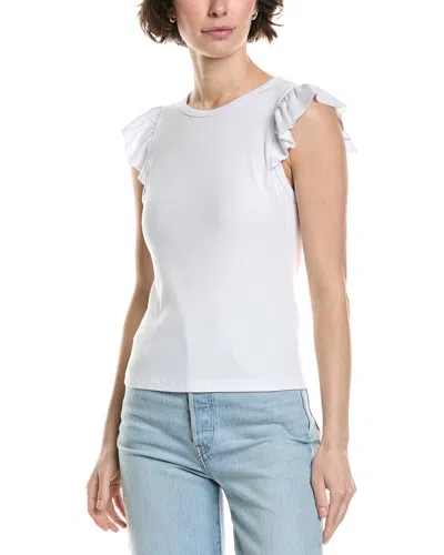 Michael Stars Rina Flutter Sleeve Top
