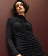 Michael Stars Romi Ruched Front Dress In Java