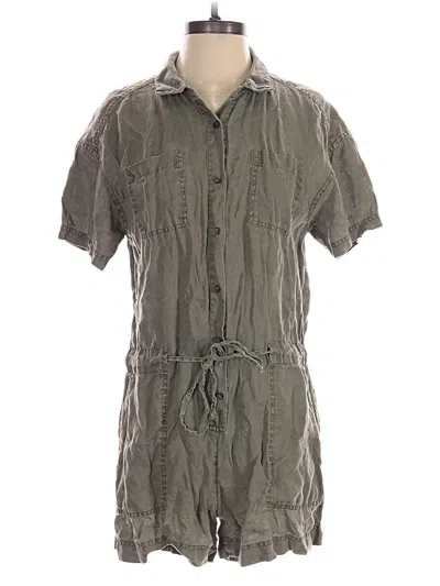Pre-owned Michael Stars Romper In Gray