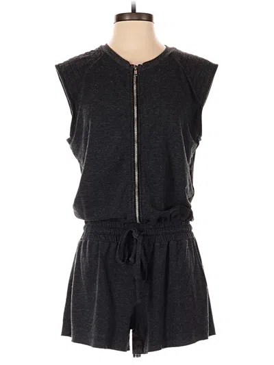 Pre-owned Michael Stars Romper In Gray