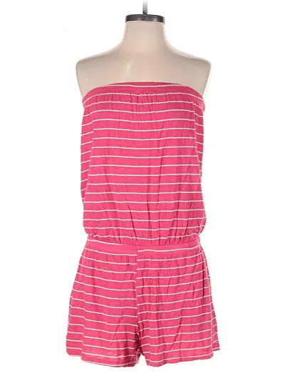 Pre-owned Michael Stars Romper In Pink