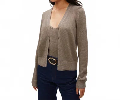 Michael Stars Ruiz Cardigan In Pewter In Multi