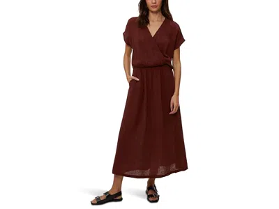 Michael Stars Rylee Midi Dress In Brown