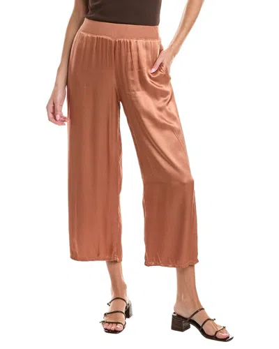 Michael Stars Sacha Cropped Pant In Brown