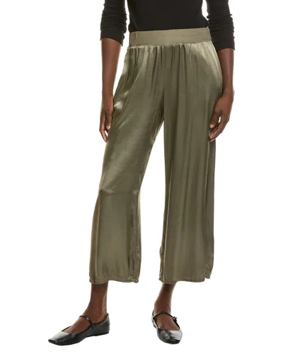 Michael Stars Sacha Cropped Pant In Green
