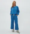 Michael Stars Sadie Drawstring Pant In Ocean