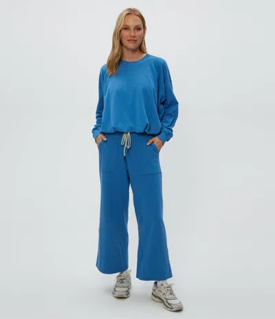 Michael Stars Sadie Drawstring Pant In Ocean