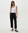 Michael Stars Maxine Convertible Straight Leg Pant In Black