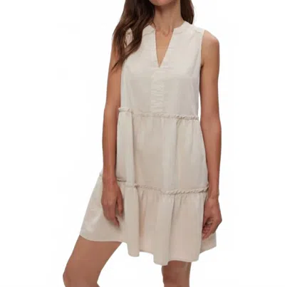 Michael Stars Sandra Above The Knee Dress In Windchime In Gray