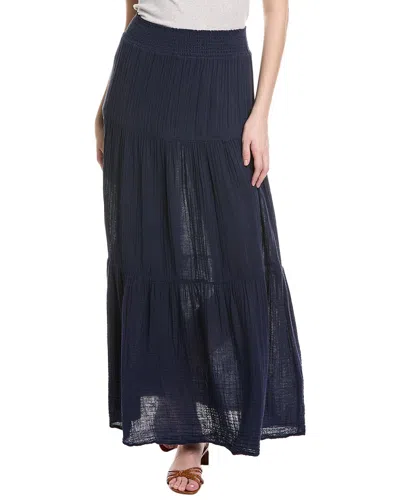 Michael Stars Sandy Maxi Skirt In Blue