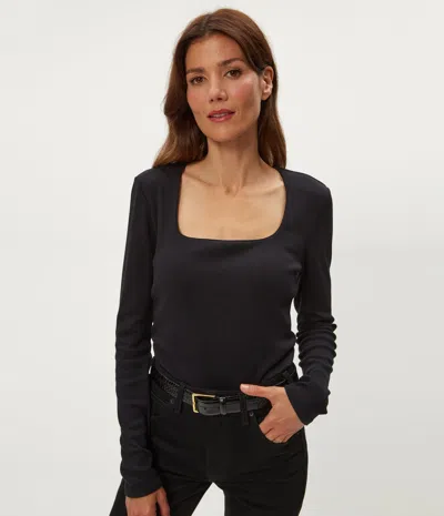 MICHAEL STARS SARAH SQUARE NECK TEE