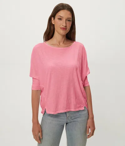 Michael Stars Selma Dolman Tee In Pink