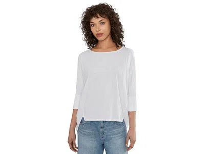 Michael Stars Selma Dolman T-shirts In White