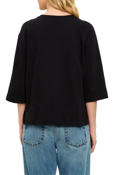 Michael Stars Sharona Straight Sleeve T-shirt In Green