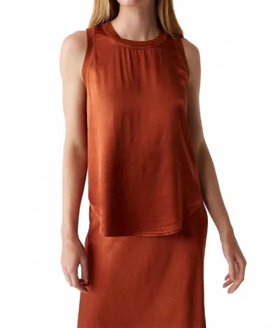 MICHAEL STARS SHAY BINDING TANK IN LAVA