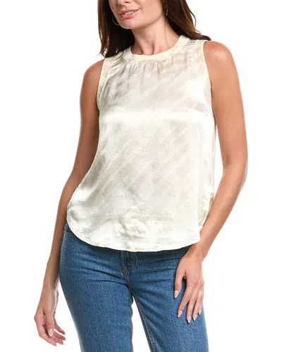 Michael Stars Shay Binding Tank Top In Neutral