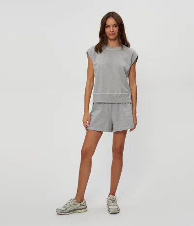 Michael Stars Shiloh Short In Gray