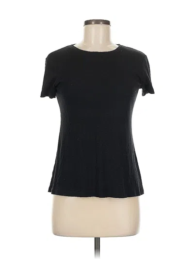 Pre-owned Michael Stars Short Sleeve T-shirt In Black