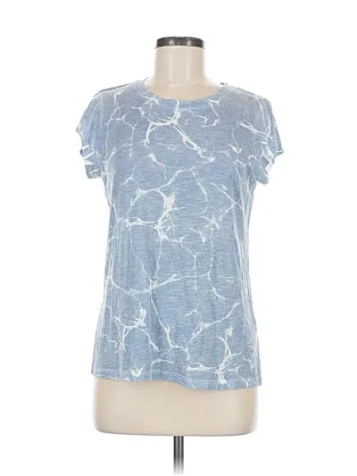 Pre-owned Michael Stars Short Sleeve T-shirt In Blue