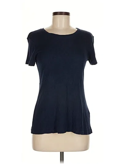 Pre-owned Michael Stars Short Sleeve T-shirt In Blue