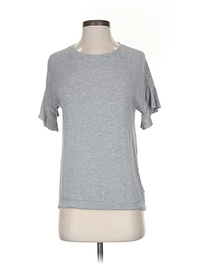 Pre-owned Michael Stars Short Sleeve T-shirt In Gray