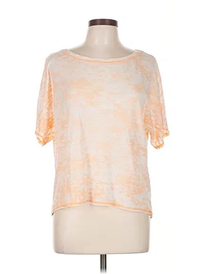 Pre-owned Michael Stars Short Sleeve T-shirt In Orange