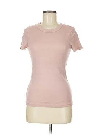 Pre-owned Michael Stars Short Sleeve T-shirt In Pink