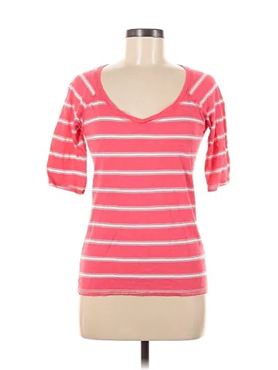 Pre-owned Michael Stars Short Sleeve T-shirt In Pink