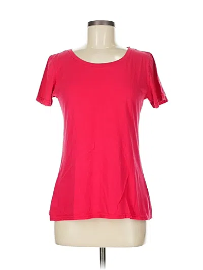 Pre-owned Michael Stars Short Sleeve T-shirt In Red