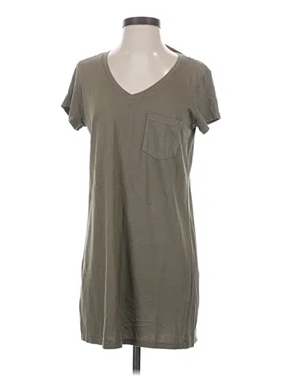 Michael Stars Short Sleeve Top Gray Scoop Neck Tops