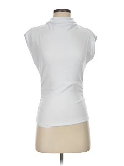 Michael Stars Short Sleeve Top White Cowl Neck Tops