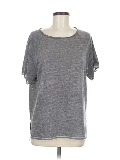 Pre-owned Michael Stars Short Sleeve T-shirt In Gray