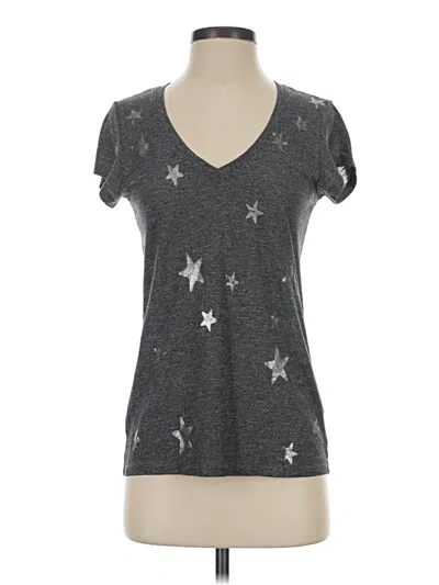 Pre-owned Michael Stars Short Sleeve T-shirt In Gray