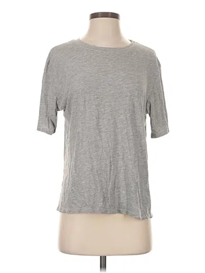 Pre-owned Michael Stars Short Sleeve T-shirt In Gray