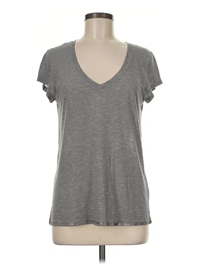 Pre-owned Michael Stars Short Sleeve T-shirt In Gray