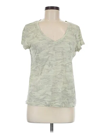 Pre-owned Michael Stars Short Sleeve T-shirt In Green