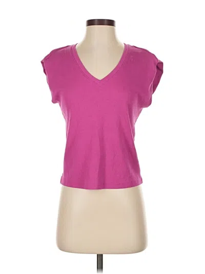 Pre-owned Michael Stars Short Sleeve T-shirt In Pink