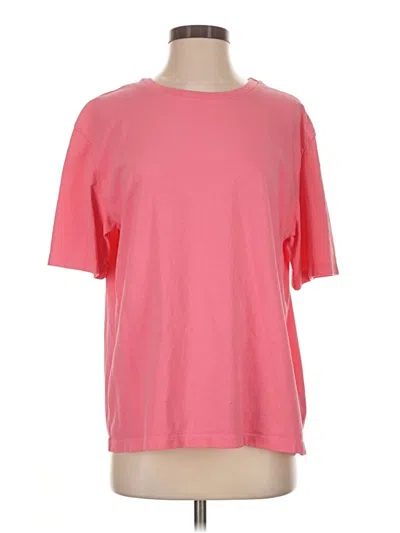 Pre-owned Michael Stars Short Sleeve T-shirt In Pink