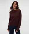 Michael Stars Sienna Turtleneck Sweater In Beetroot