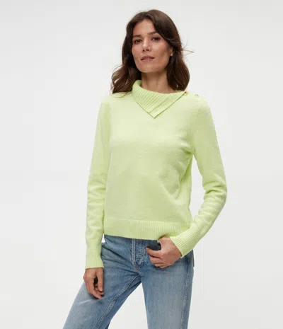 Michael Stars Sienna Turtleneck Sweater In Dewdrop