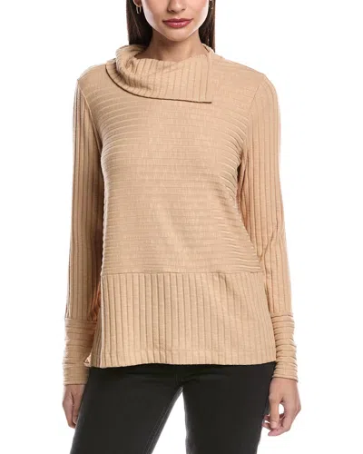 MICHAEL STARS SIGOURNEY GENEROUS FIT COWL NECK TOP
